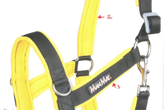 Manmat halster maat M (3070031M)