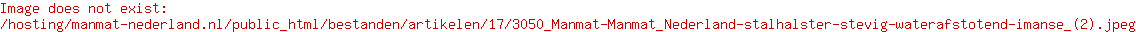 Manmat halster maat M (3070031M)