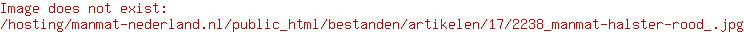 Manmat halster maat S (3070031)