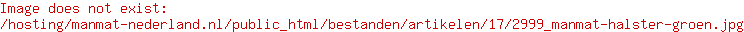 Manmat halster maat XS (3070031)
