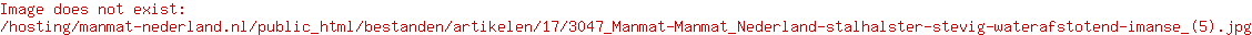Manmat halster maat XS (3070031)