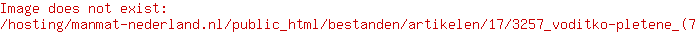 Manmat halstertouw met handvat classic